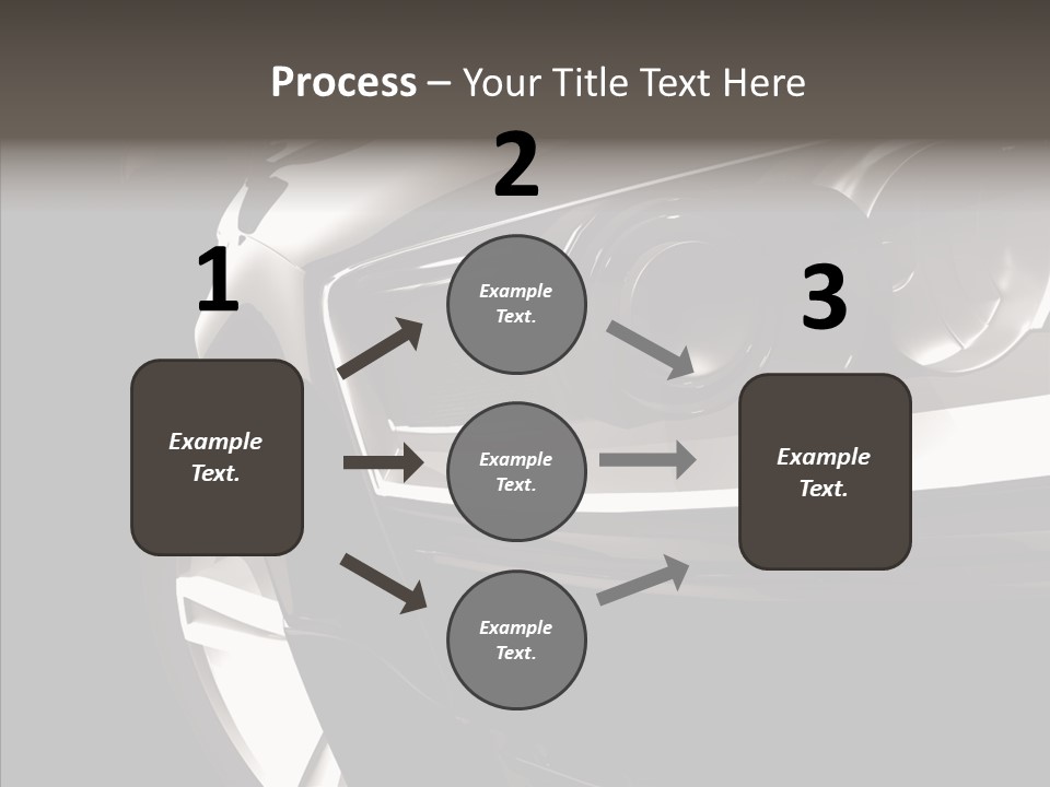 Sport Metallic Street PowerPoint Template