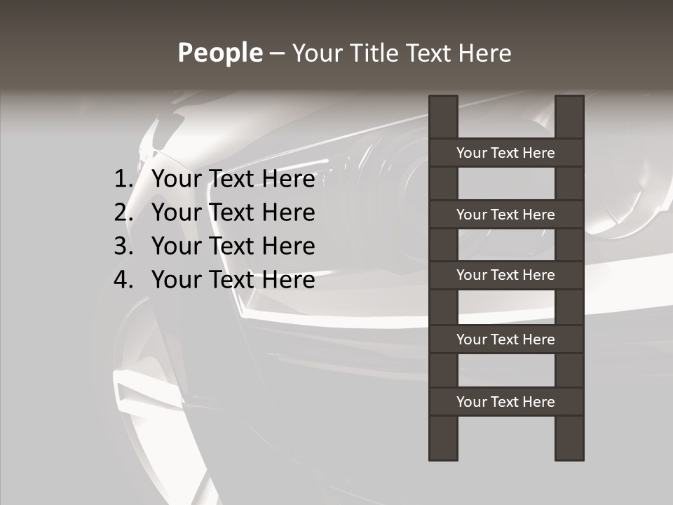 Sport Metallic Street PowerPoint Template