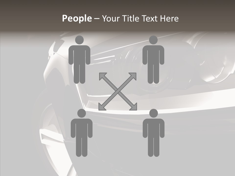 Sport Metallic Street PowerPoint Template