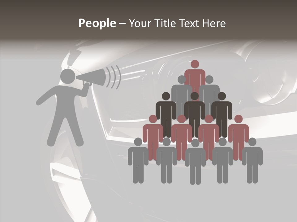 Sport Metallic Street PowerPoint Template