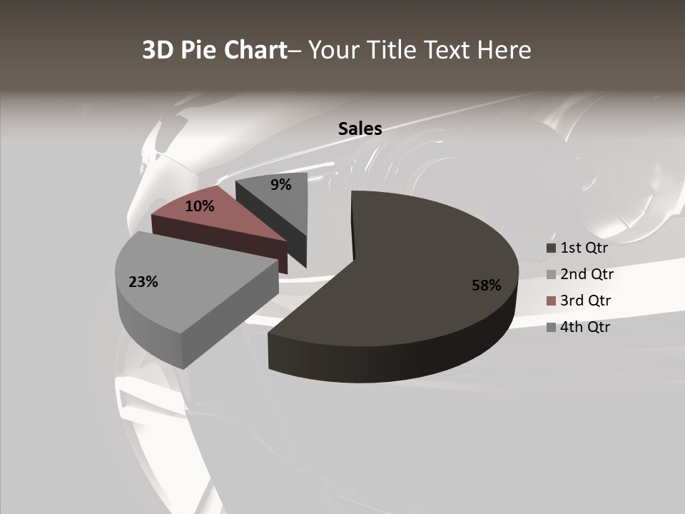 Sport Metallic Street PowerPoint Template