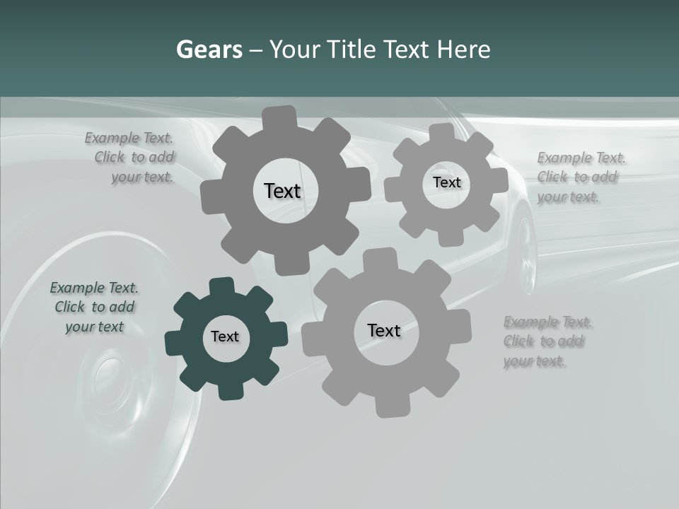 Road Sportscar Generic PowerPoint Template