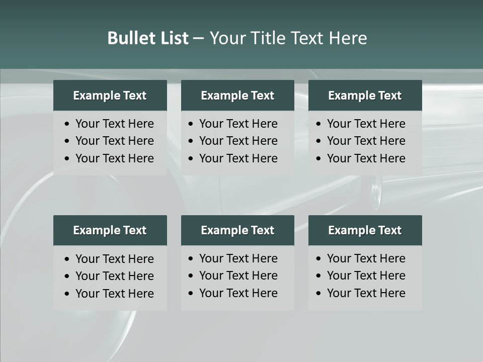 Road Sportscar Generic PowerPoint Template