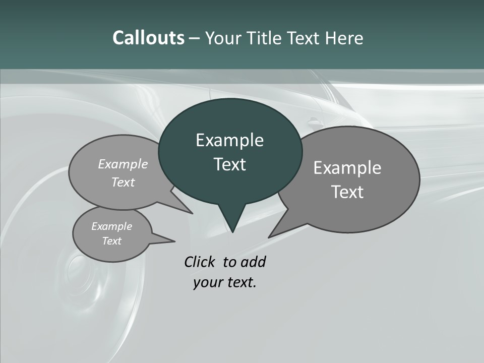 Road Sportscar Generic PowerPoint Template