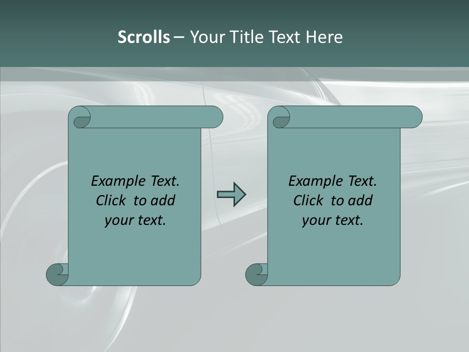 Road Sportscar Generic PowerPoint Template