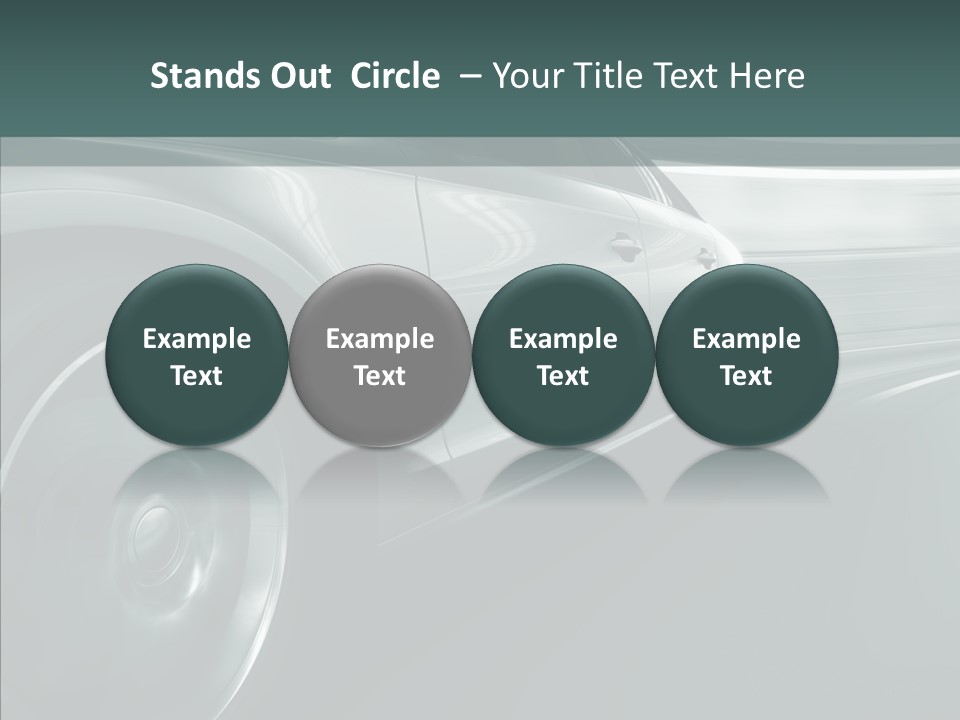 Road Sportscar Generic PowerPoint Template