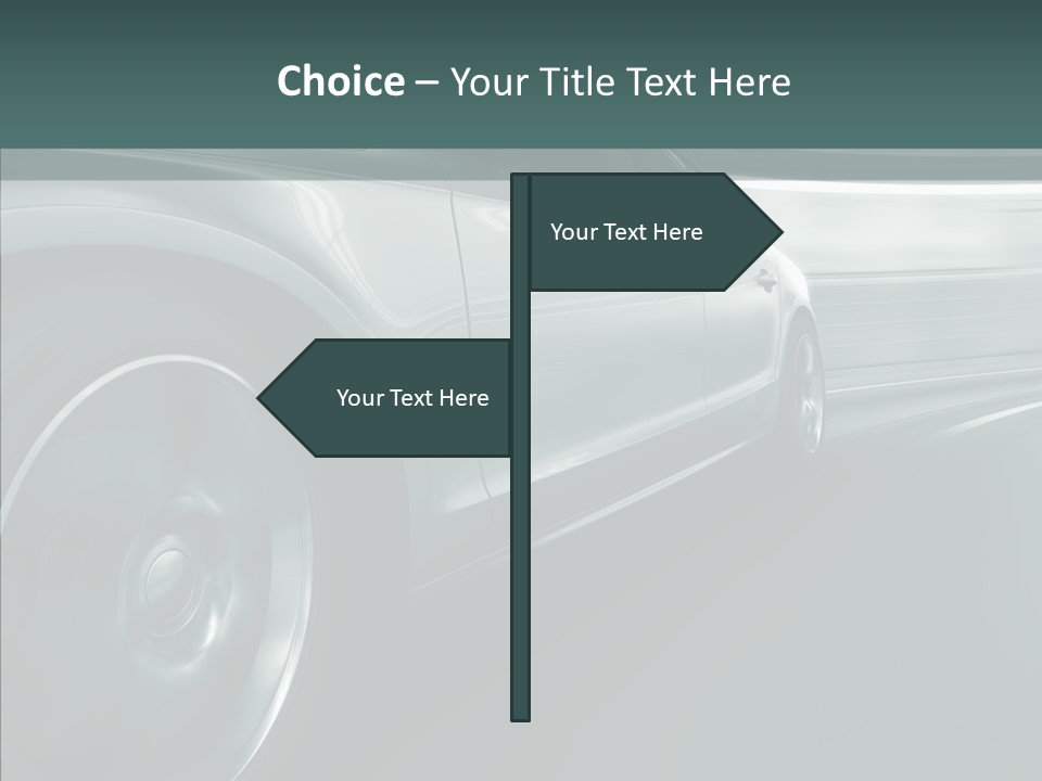 Road Sportscar Generic PowerPoint Template