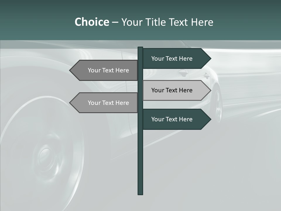 Road Sportscar Generic PowerPoint Template