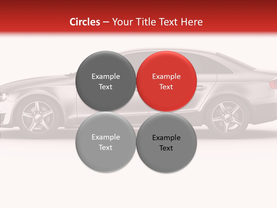 Metal Transport Sportscar PowerPoint Template