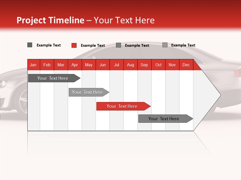 Metal Transport Sportscar PowerPoint Template