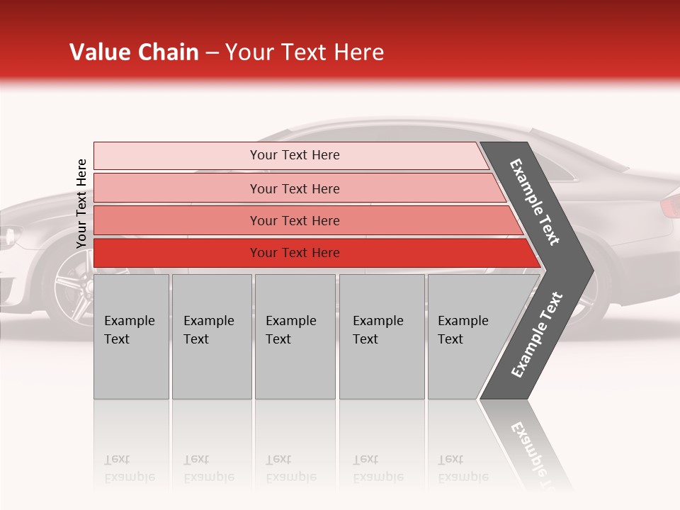 Metal Transport Sportscar PowerPoint Template