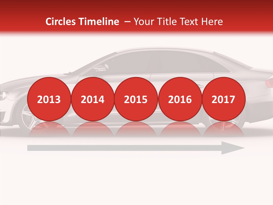 Metal Transport Sportscar PowerPoint Template