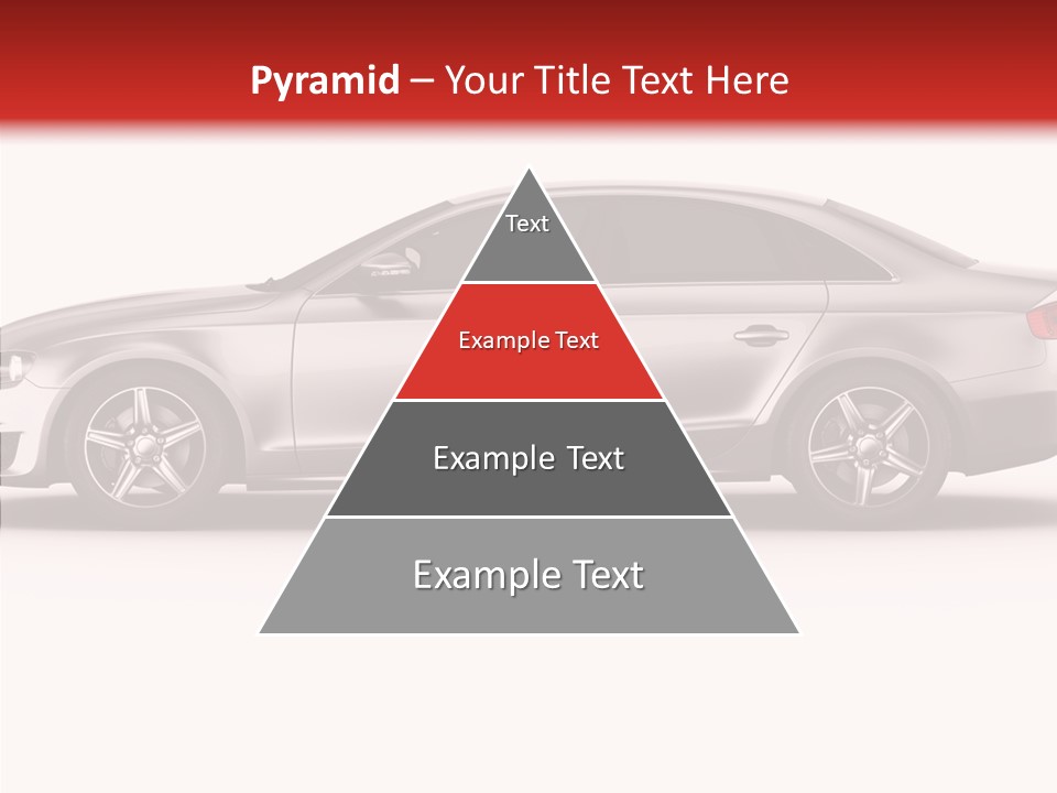 Metal Transport Sportscar PowerPoint Template