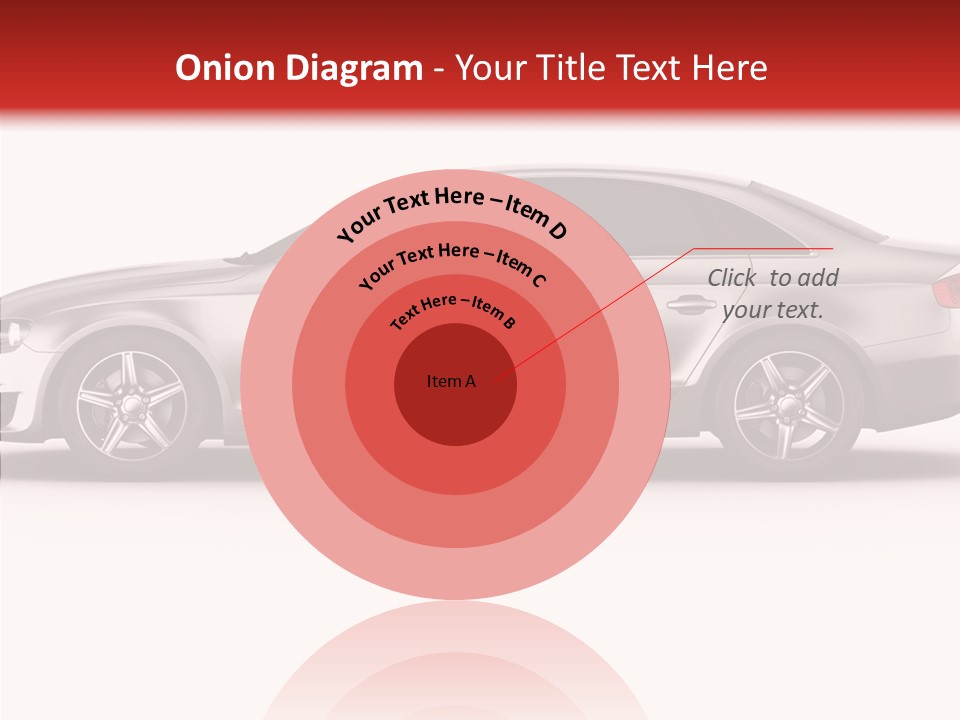Metal Transport Sportscar PowerPoint Template