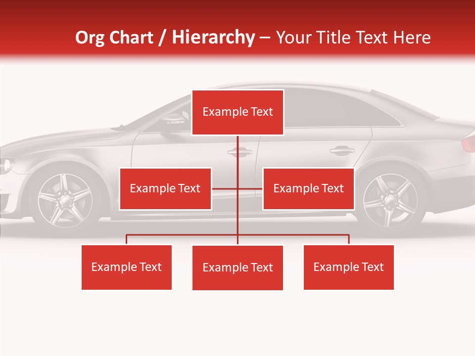 Metal Transport Sportscar PowerPoint Template