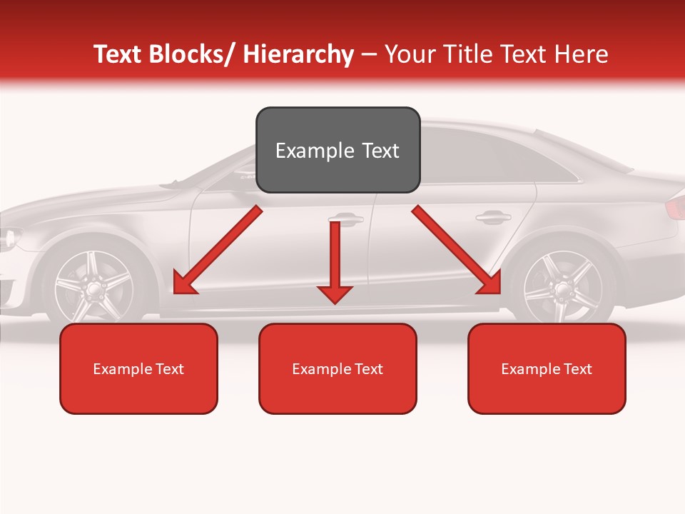 Metal Transport Sportscar PowerPoint Template
