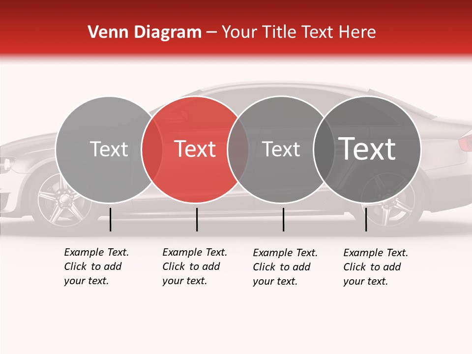 Metal Transport Sportscar PowerPoint Template
