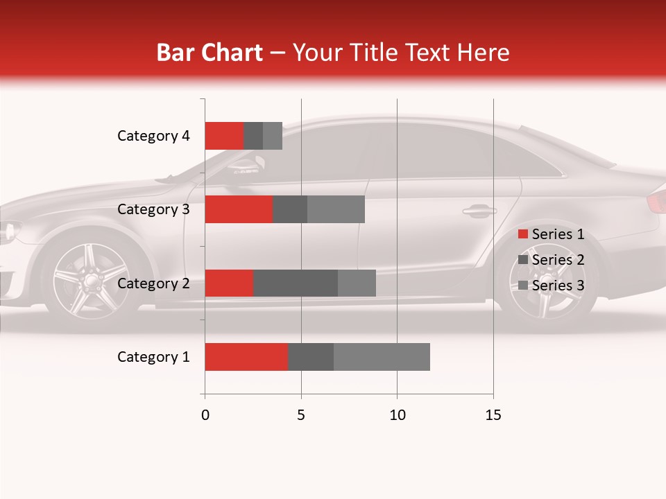 Metal Transport Sportscar PowerPoint Template