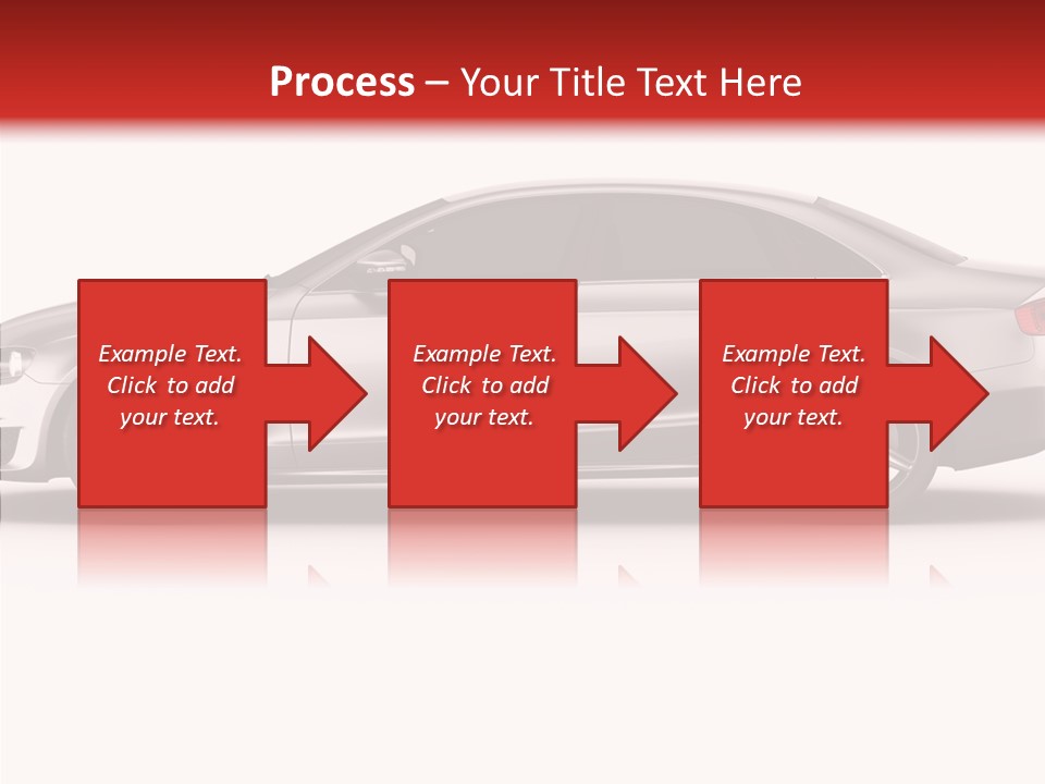 Metal Transport Sportscar PowerPoint Template