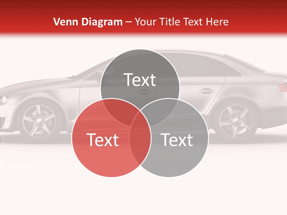 Metal Transport Sportscar PowerPoint Template