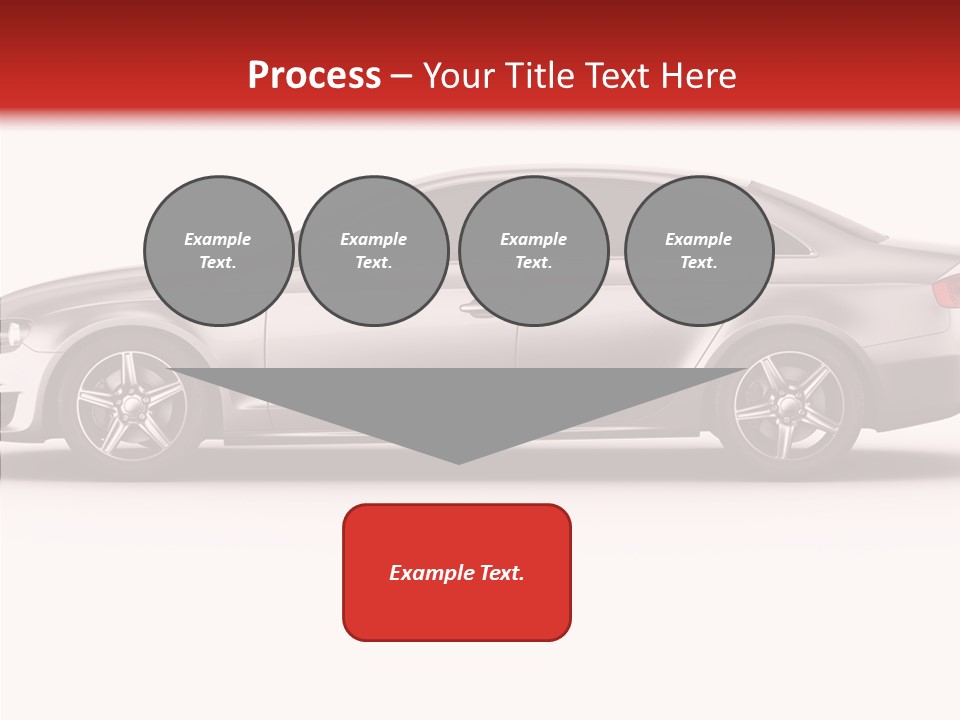 Metal Transport Sportscar PowerPoint Template