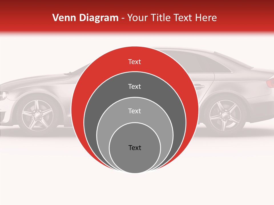 Metal Transport Sportscar PowerPoint Template