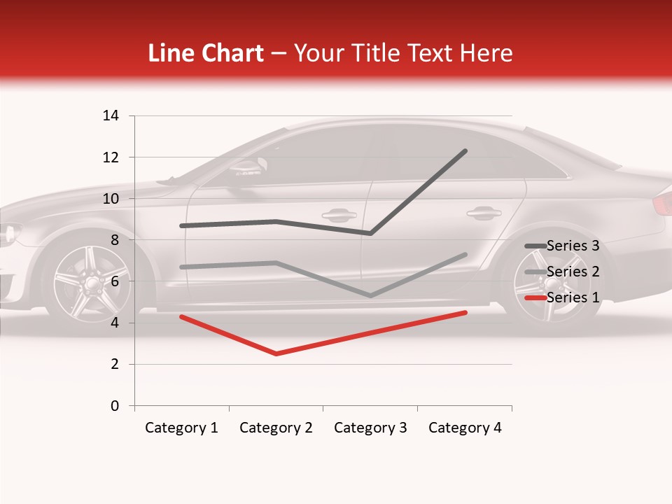 Metal Transport Sportscar PowerPoint Template