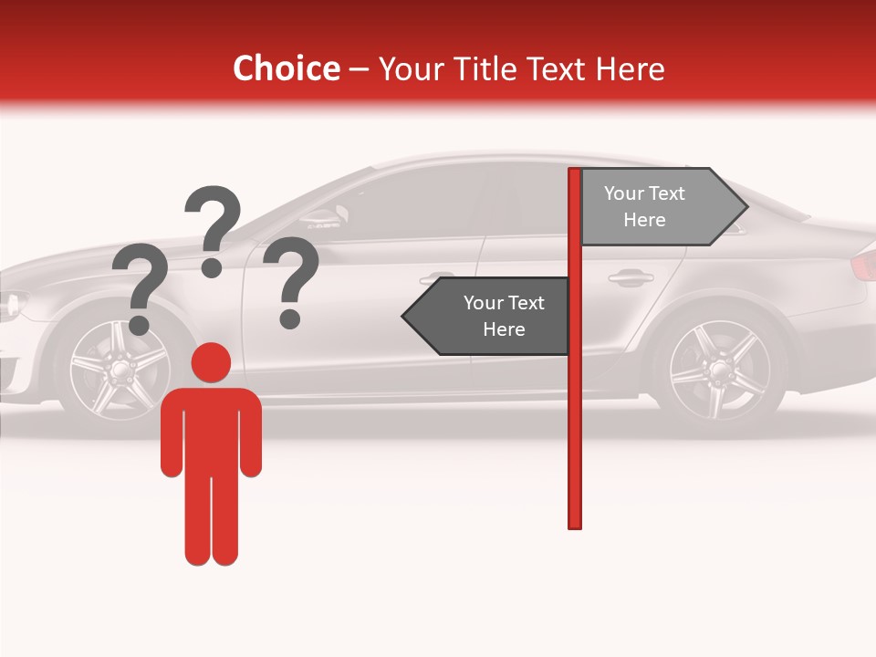 Metal Transport Sportscar PowerPoint Template