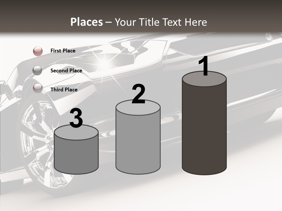 Bumper Shadow Illustration PowerPoint Template