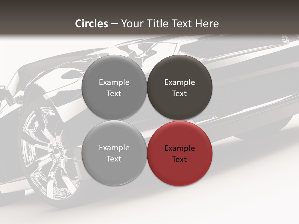 Bumper Shadow Illustration PowerPoint Template