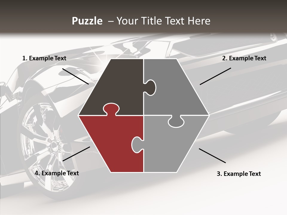 Bumper Shadow Illustration PowerPoint Template