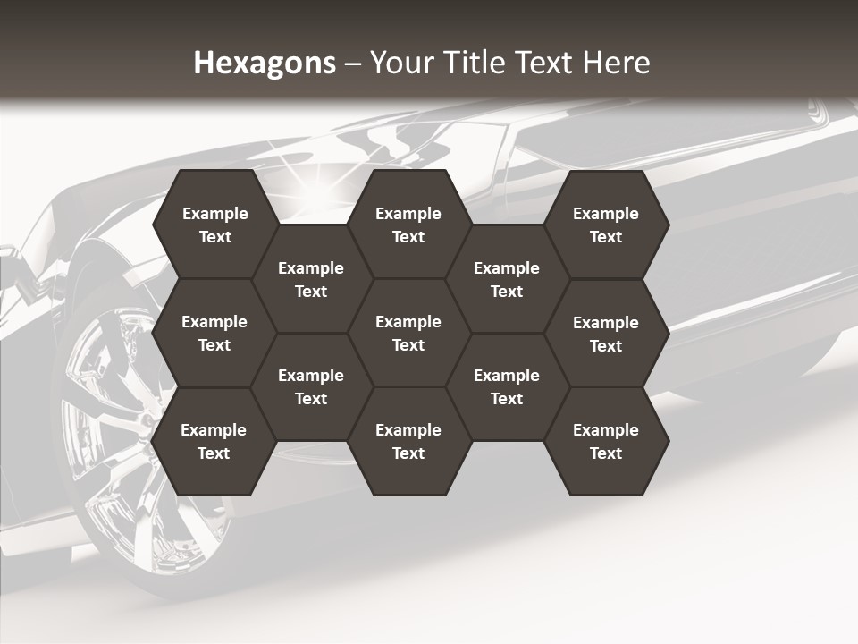 Bumper Shadow Illustration PowerPoint Template