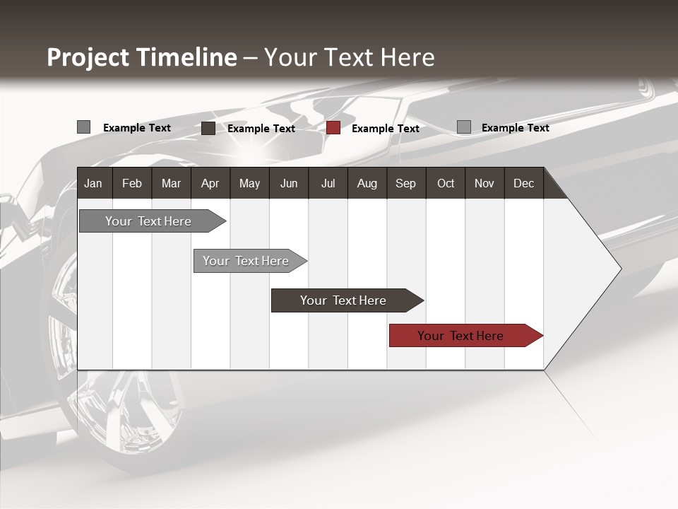 Bumper Shadow Illustration PowerPoint Template