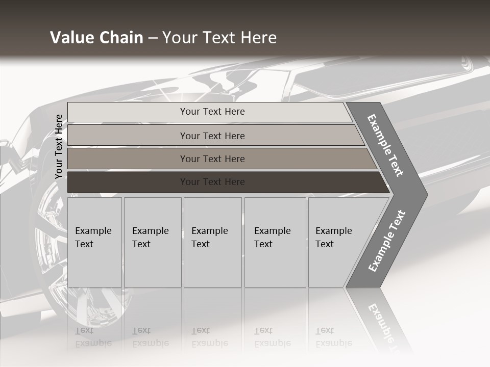 Bumper Shadow Illustration PowerPoint Template