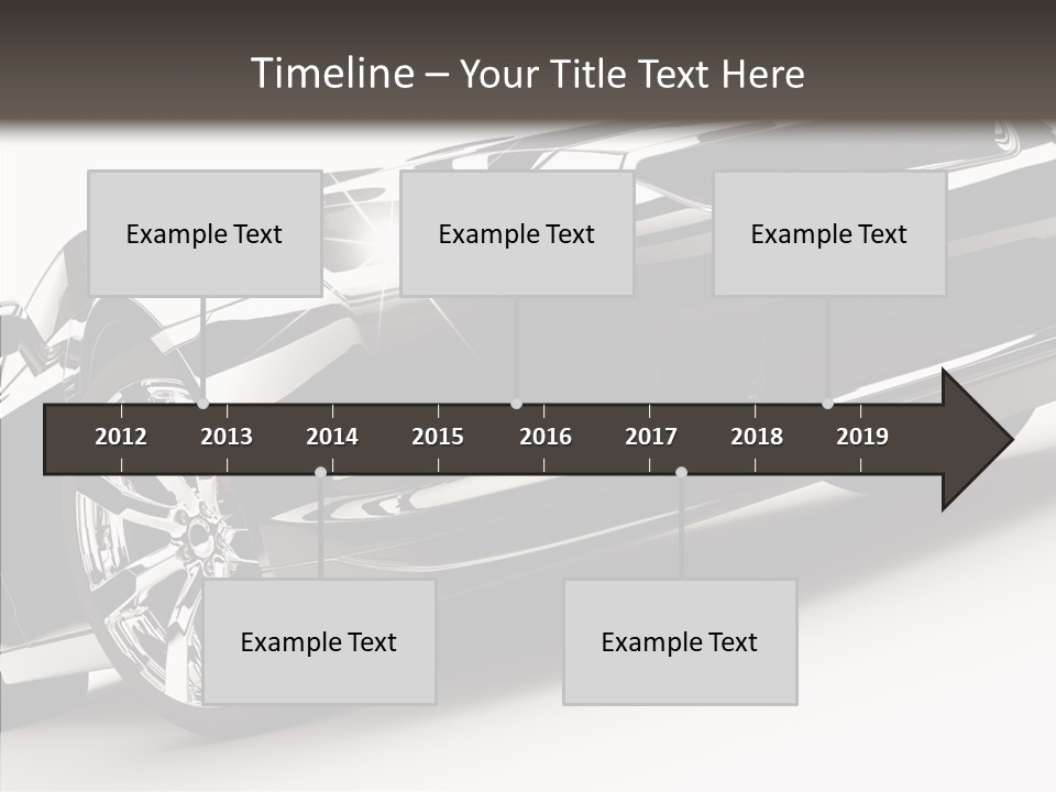 Bumper Shadow Illustration PowerPoint Template