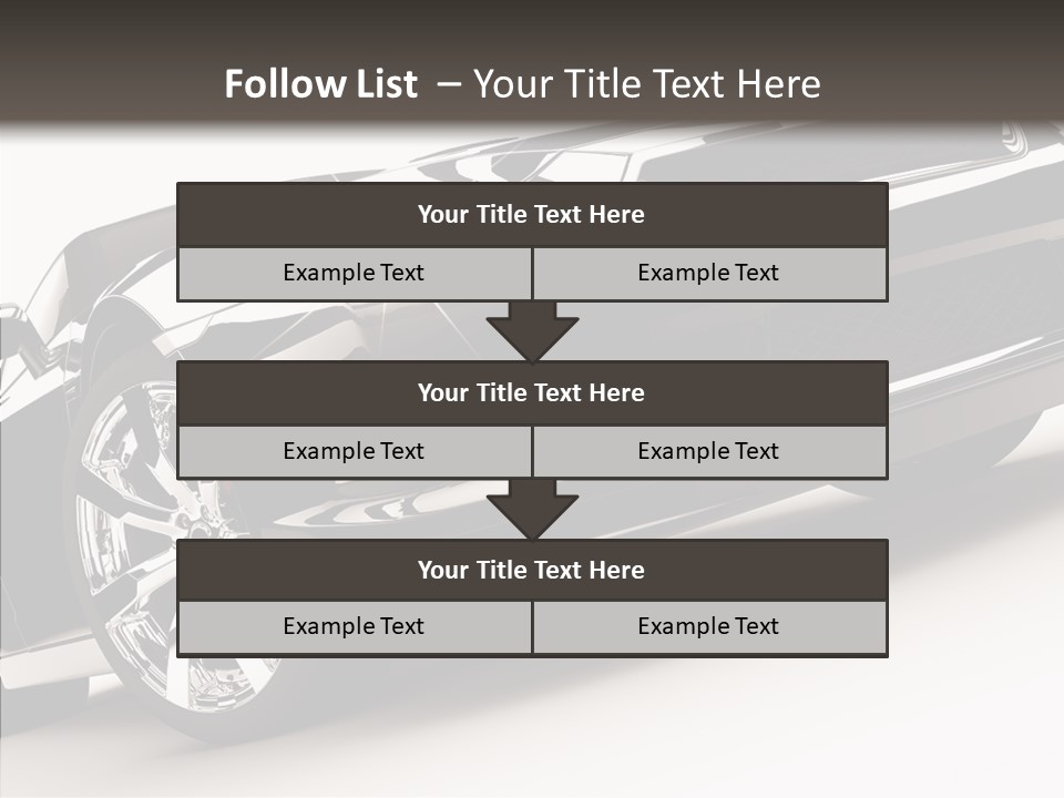 Bumper Shadow Illustration PowerPoint Template