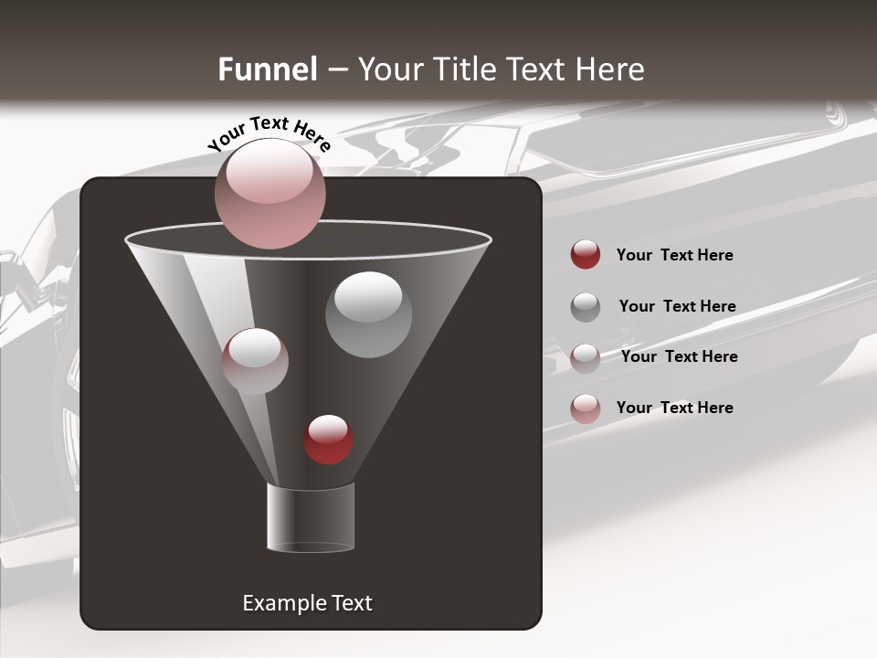 Bumper Shadow Illustration PowerPoint Template