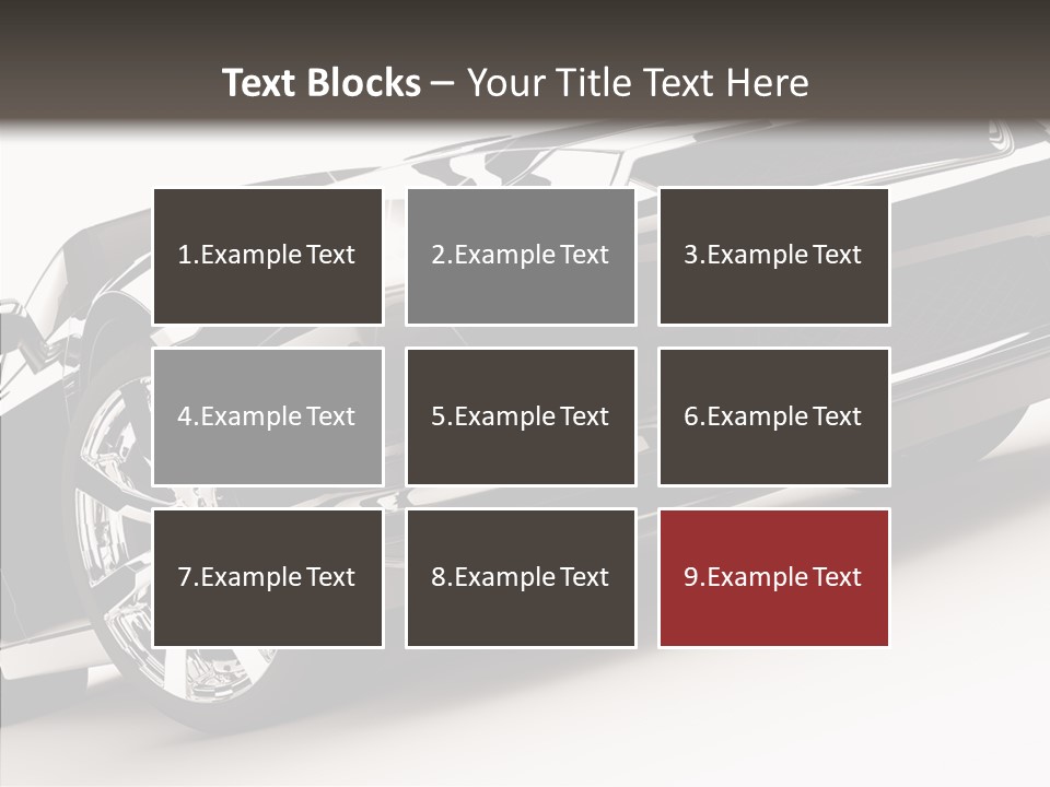 Bumper Shadow Illustration PowerPoint Template