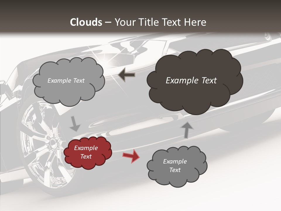 Bumper Shadow Illustration PowerPoint Template