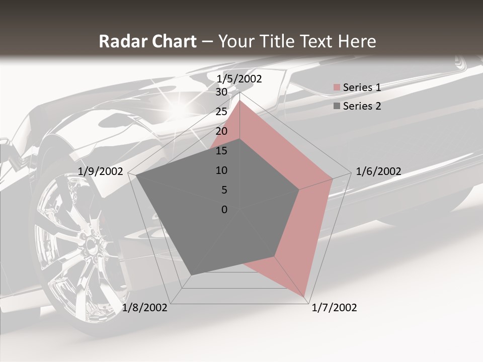 Bumper Shadow Illustration PowerPoint Template