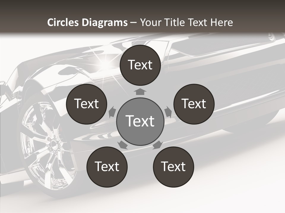 Bumper Shadow Illustration PowerPoint Template