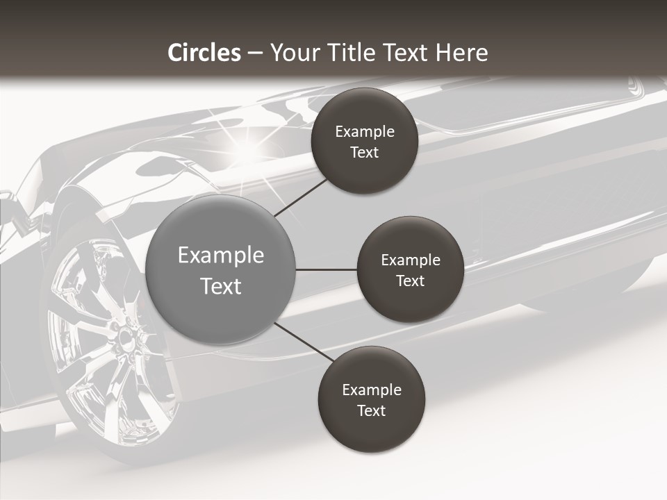Bumper Shadow Illustration PowerPoint Template