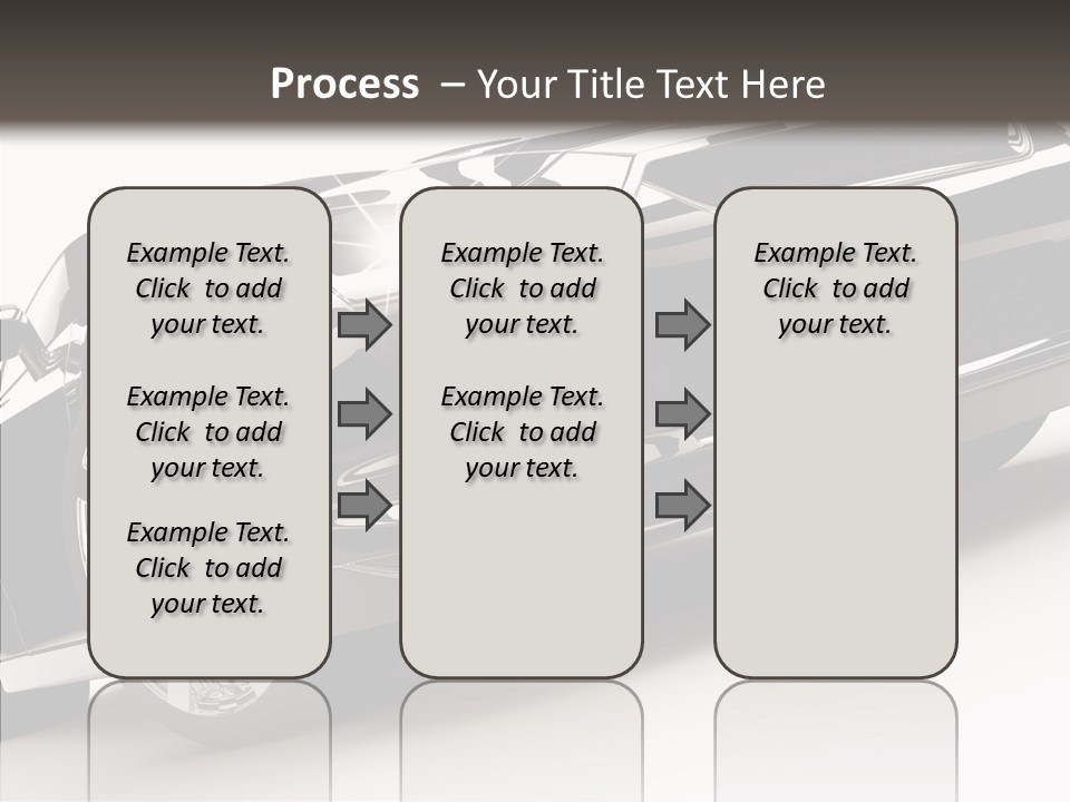 Bumper Shadow Illustration PowerPoint Template
