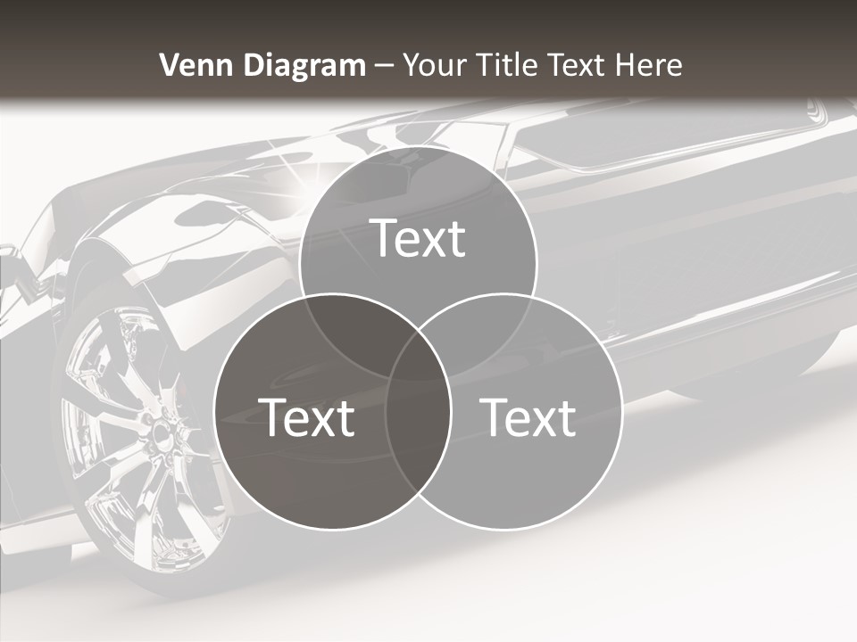 Bumper Shadow Illustration PowerPoint Template