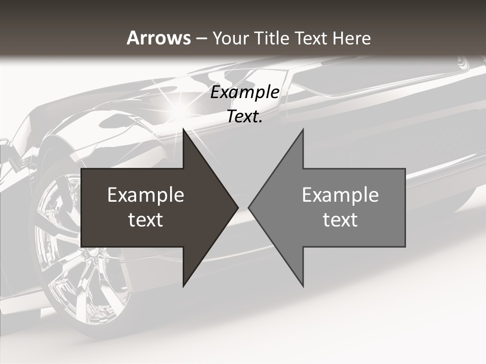 Bumper Shadow Illustration PowerPoint Template
