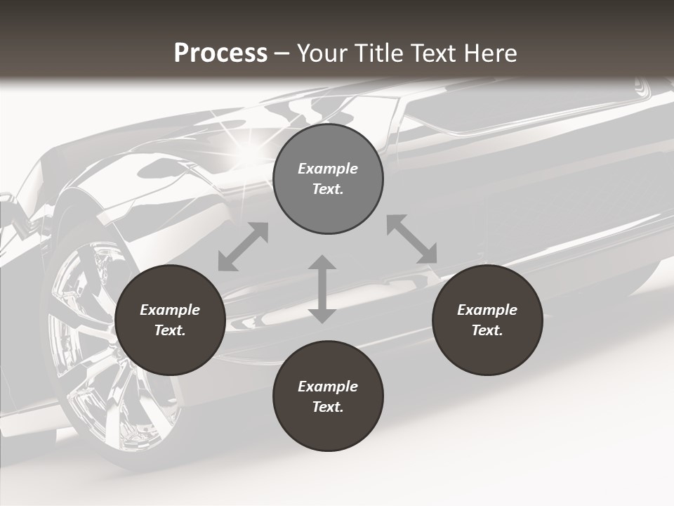 Bumper Shadow Illustration PowerPoint Template