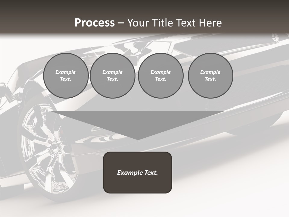 Bumper Shadow Illustration PowerPoint Template