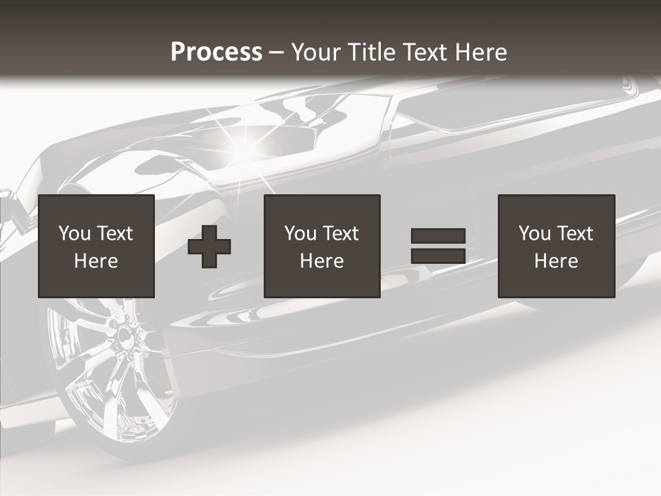 Bumper Shadow Illustration PowerPoint Template