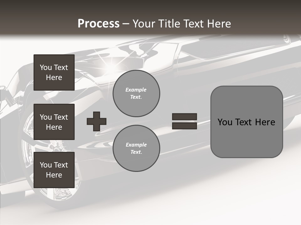Bumper Shadow Illustration PowerPoint Template