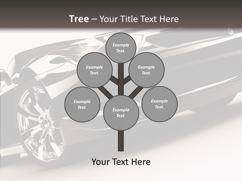 Bumper Shadow Illustration PowerPoint Template